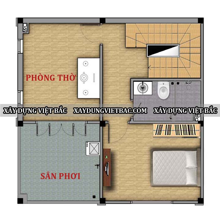 mau biet thu hien dai 3 tang 7.9x7.9m3
