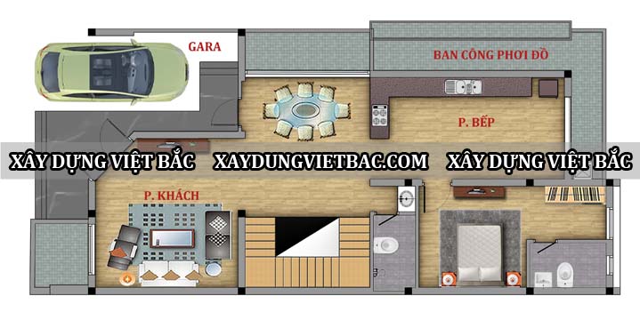 mau biet thu hien dai 7x16.5m1