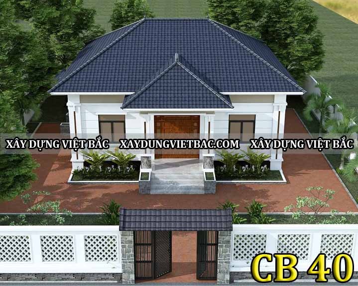 mau nha cap 4 mai nhat 11.5x11m