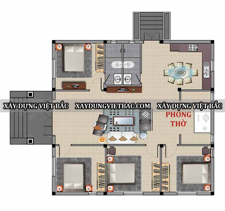 mau nha cap 4 mai nhat 11.5x11m2