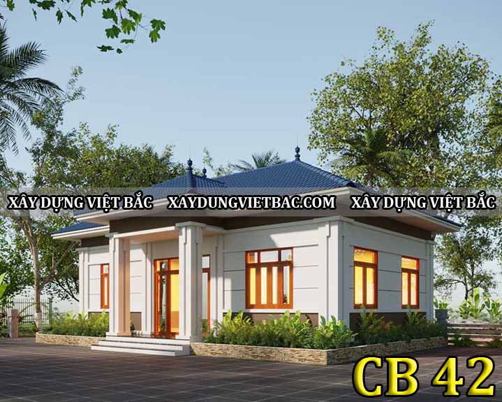 mau nha cap 4 mai nhat 7x12m