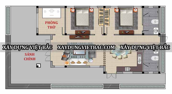 mau nha cap 4 mai nhat 8x14m2