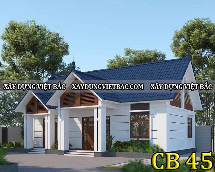 mau nha cap 4 mai thai 13x11m