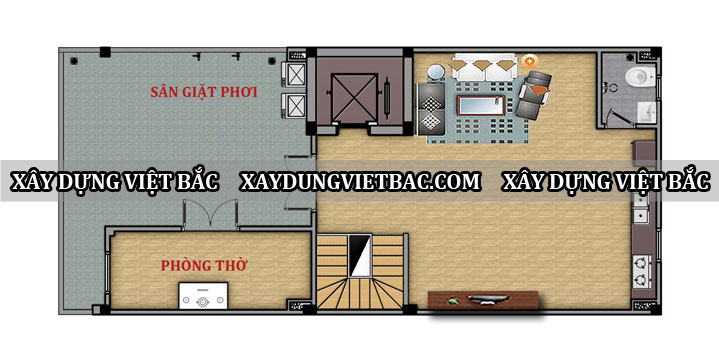 mau chung cu mini 6.4x15.5m3