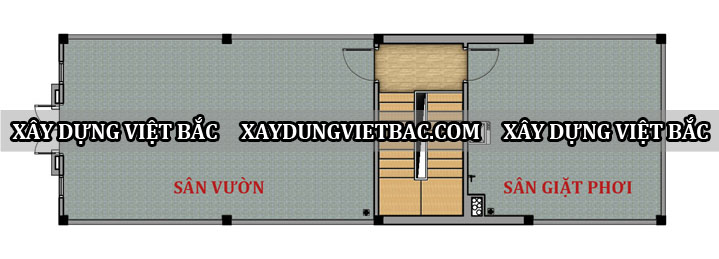 mau nha ong tan co dien 2 tang 5x16m3