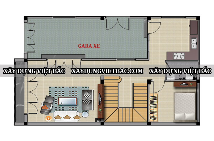 mau biet thu hien dai 3 tang 8x12.5m1