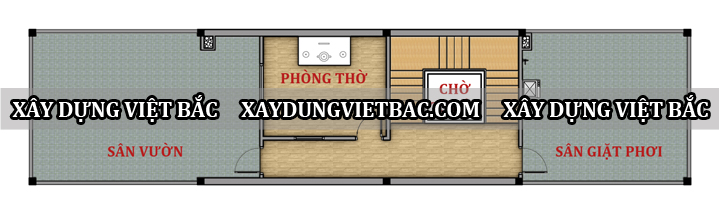 mau nha ong hien dai 4 tang 5.2x22m3